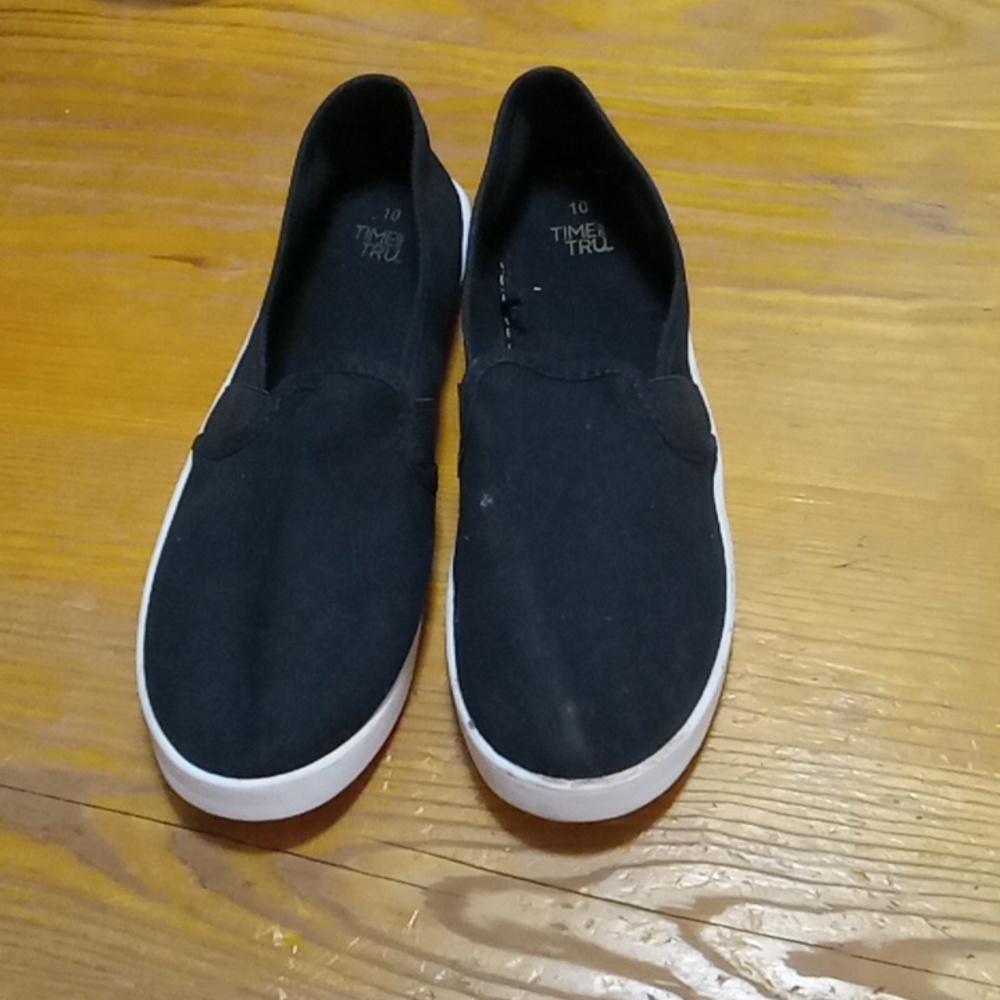 Time & Tru Women's Casual Slip On Sneakers